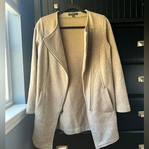 Asymmetrical Zipper Coat